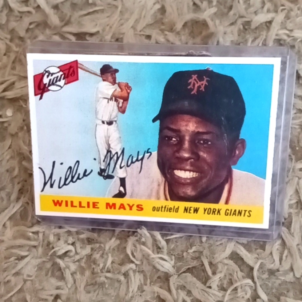 1955 Topps Willie Mays #194 Baseball Trading Card Grail Rookie Rc
